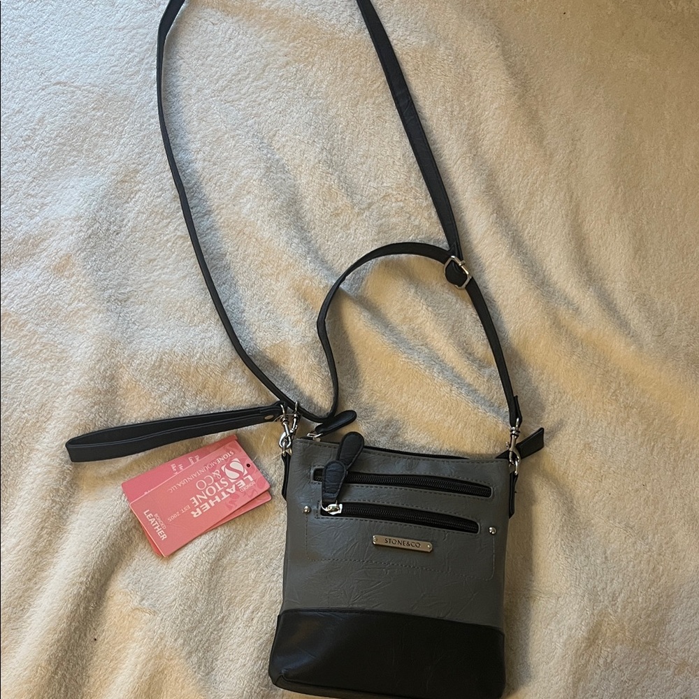 Stone & Co. Two-Tone Crossbody Bag